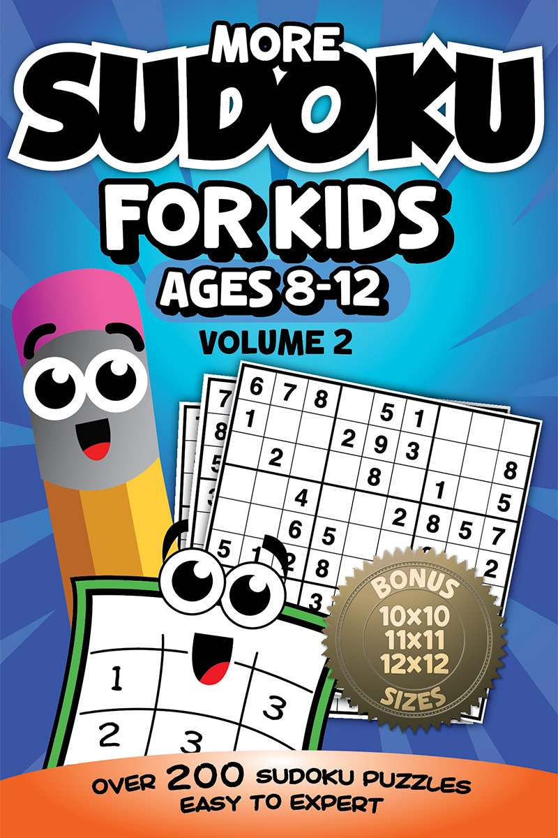 Cover of Sudoku for Kids Ages 8–12, Volume 2