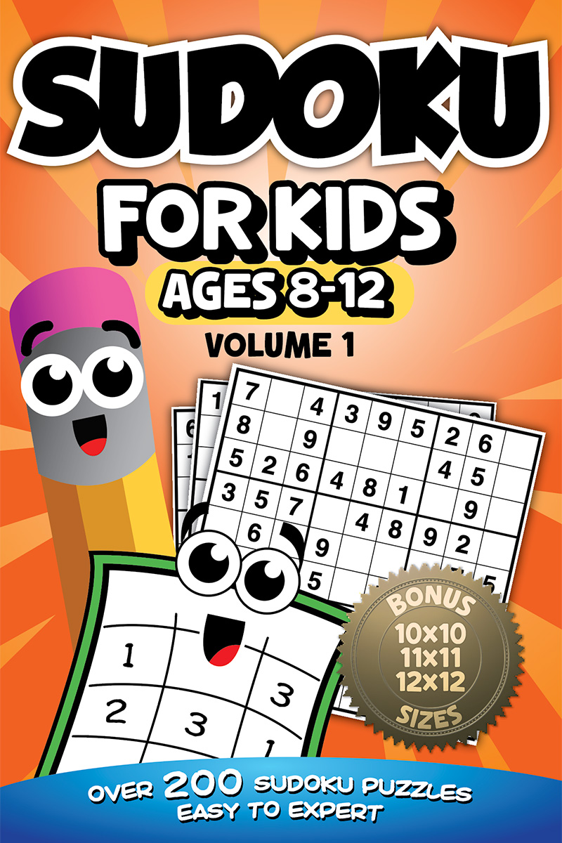 Cover of Sudoku for Kids Ages 8–12, Volume 1